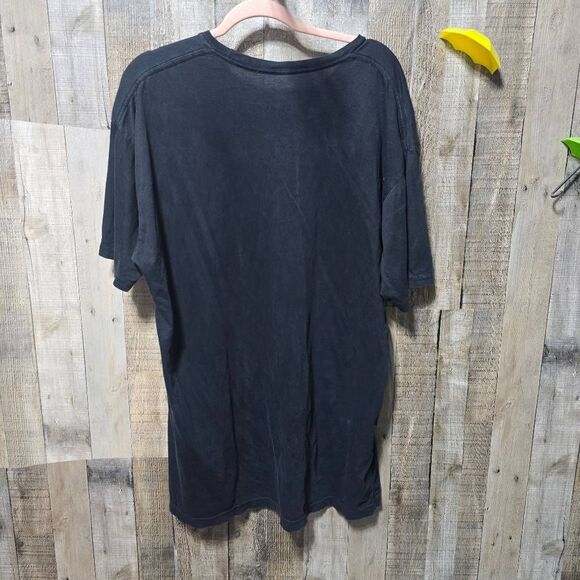 Departed Black Punk Emo Alt Graphic Tee - Picture 3 of 4